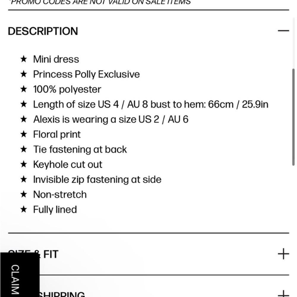 Avrill Mini Dress - Picture 5 of 5